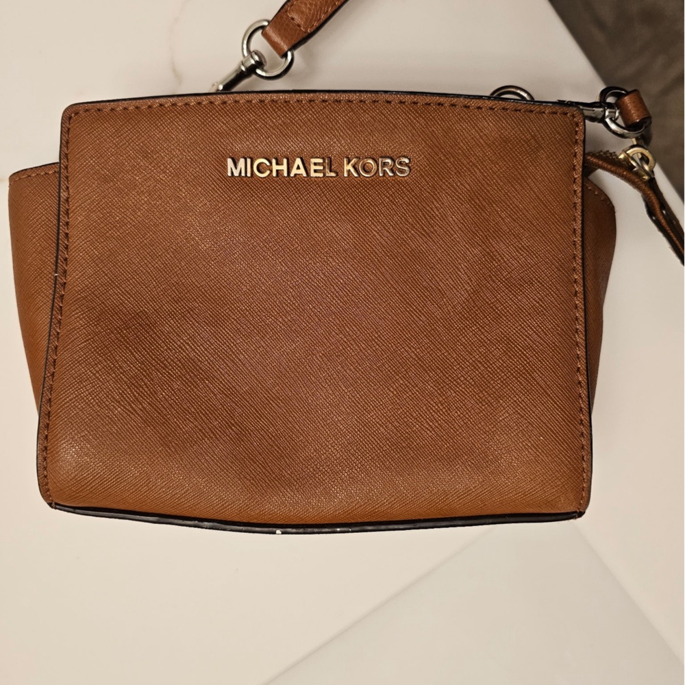 Michael Kors Tan Crossbody Bag